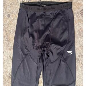 Balenciaga Midnight Black Athletic tights